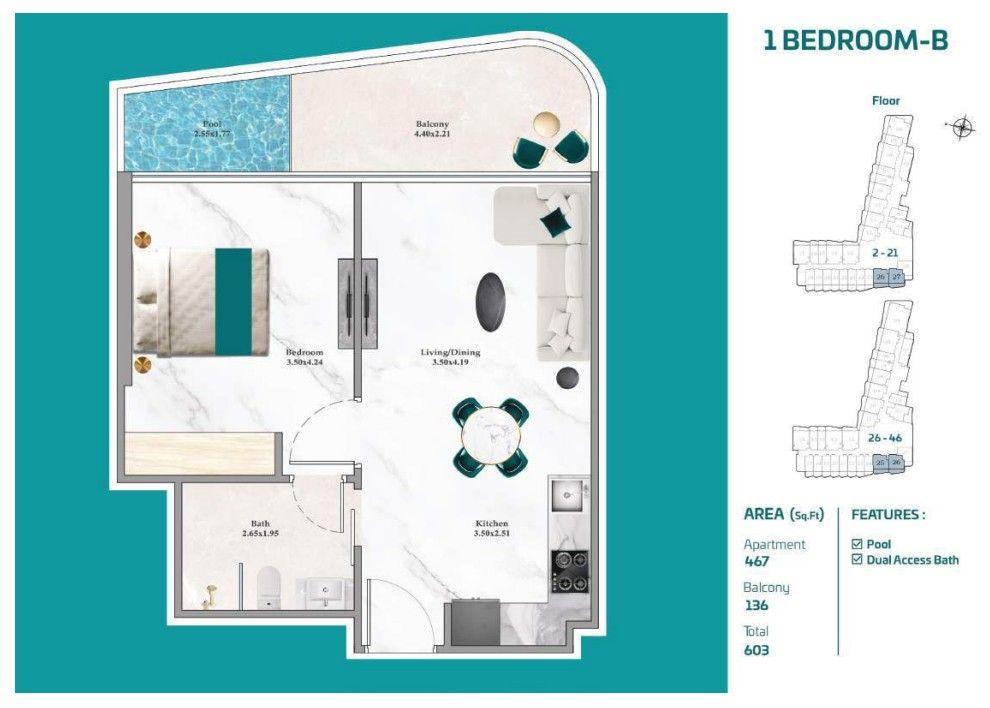 Floor plan B