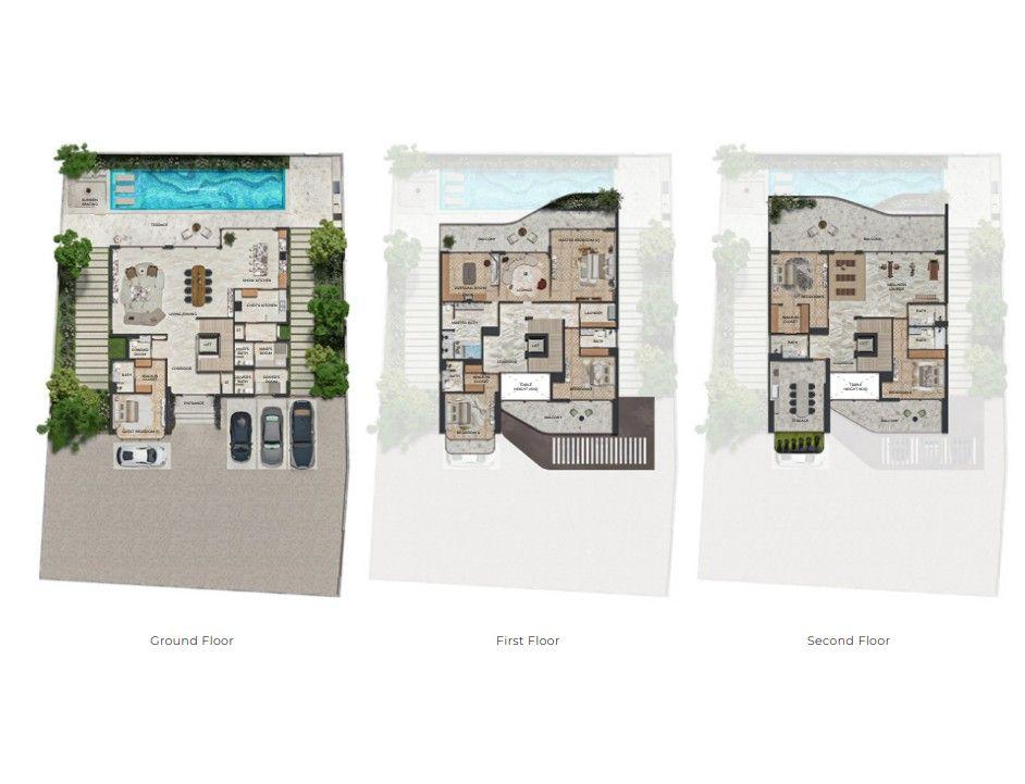 Floor plan VILLA TYPE D2
