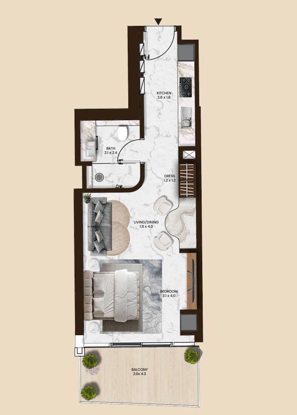 Floor plan A