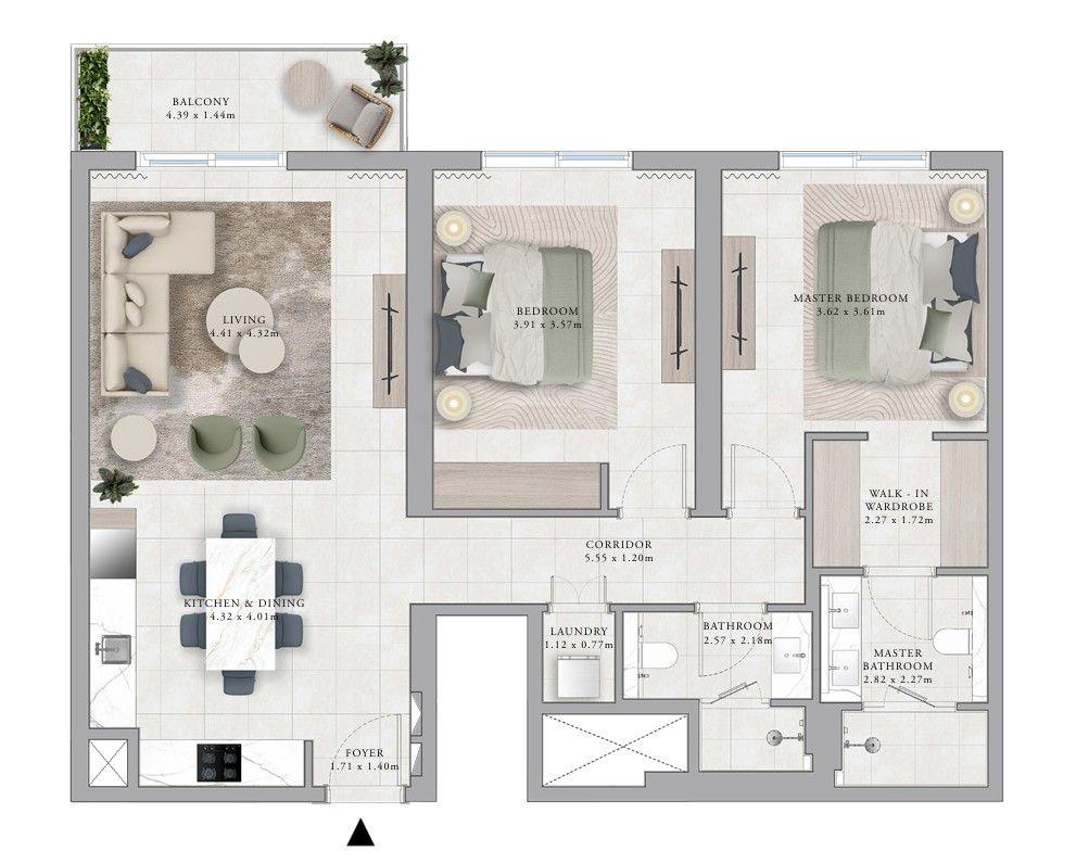 Floor plan A1