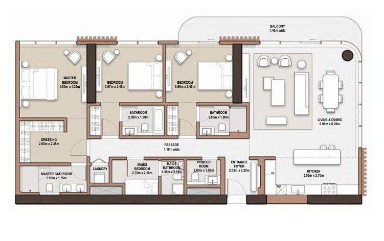 Floor plan A