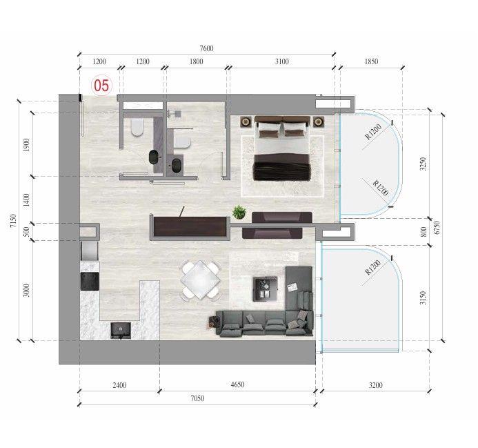 Floor plan A