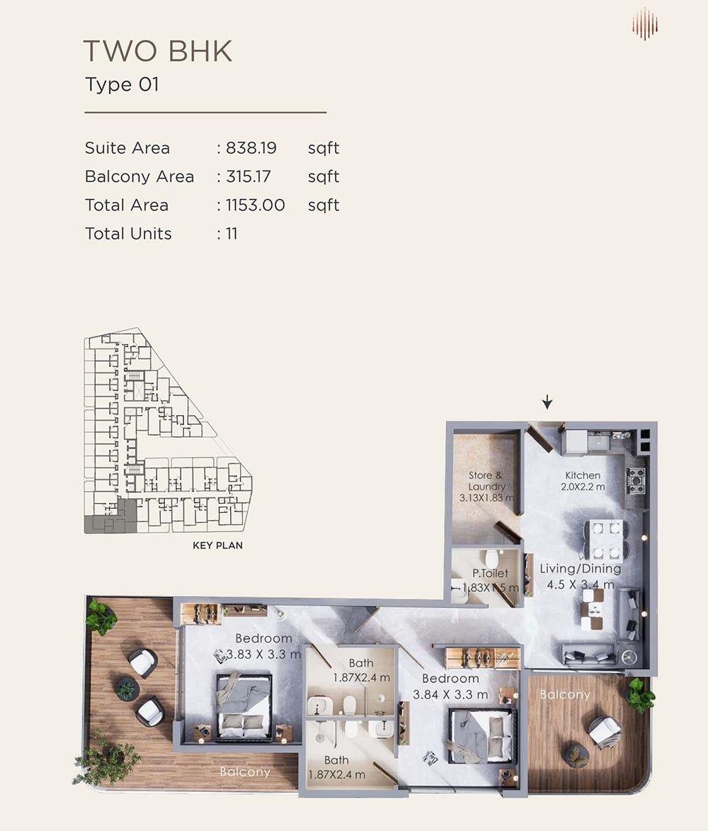 Floor plan A
