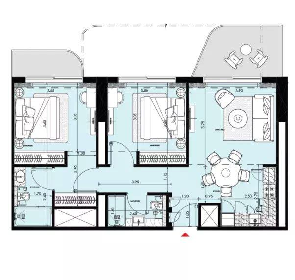 Floor plan A